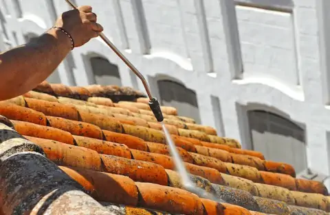 Nettoyage de toitures - Saint-Germain-le-Vasson